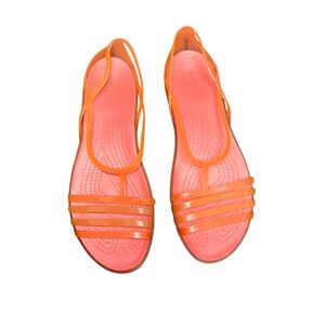 Crocs Isabella Strappy Slip On Open Toe Sandals Shoes